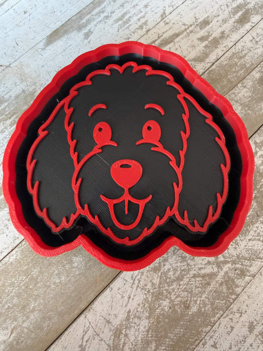 Bichon puppy face mold
