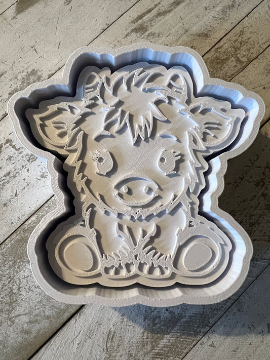 Baby cow freshie mold