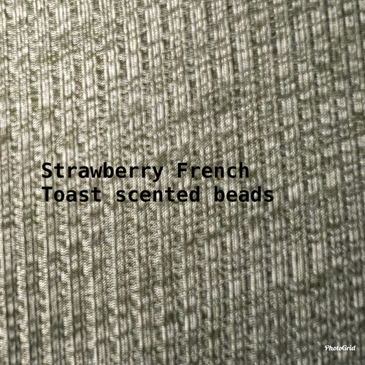 Strawberry French toast scented beads