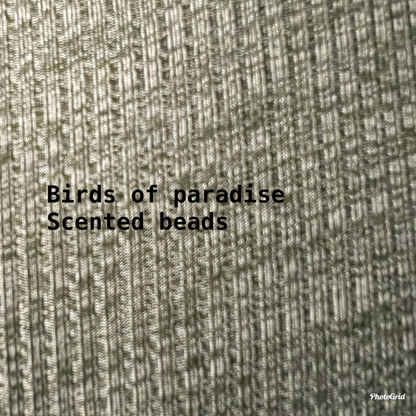 Birds of paradise scented beads 8oz