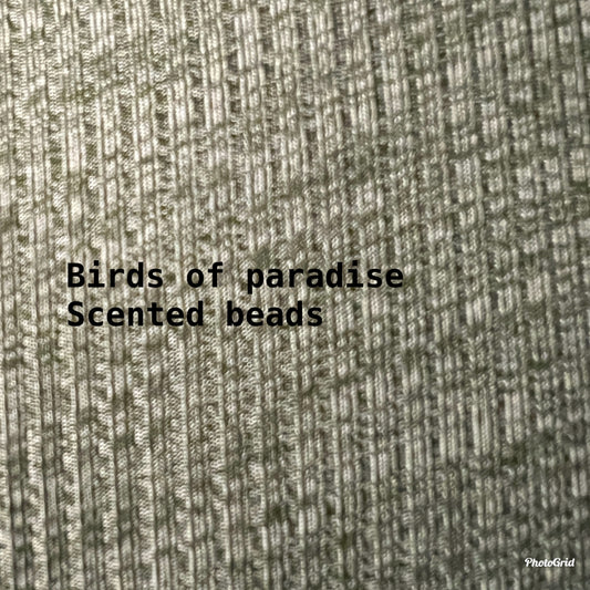 Birds of paradise scented beads 8oz