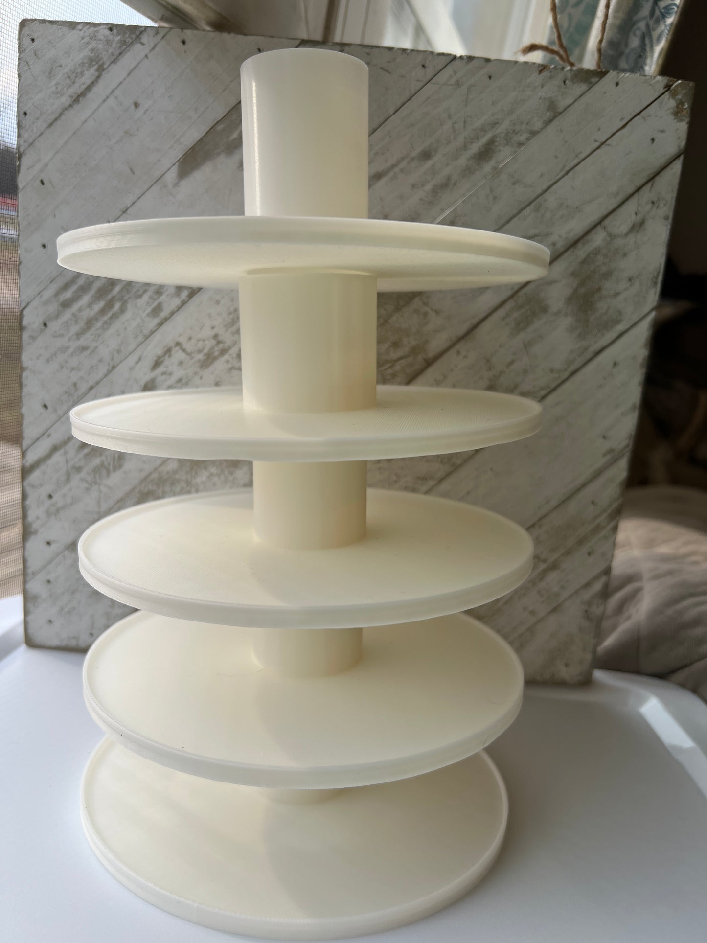 Mica powder stand