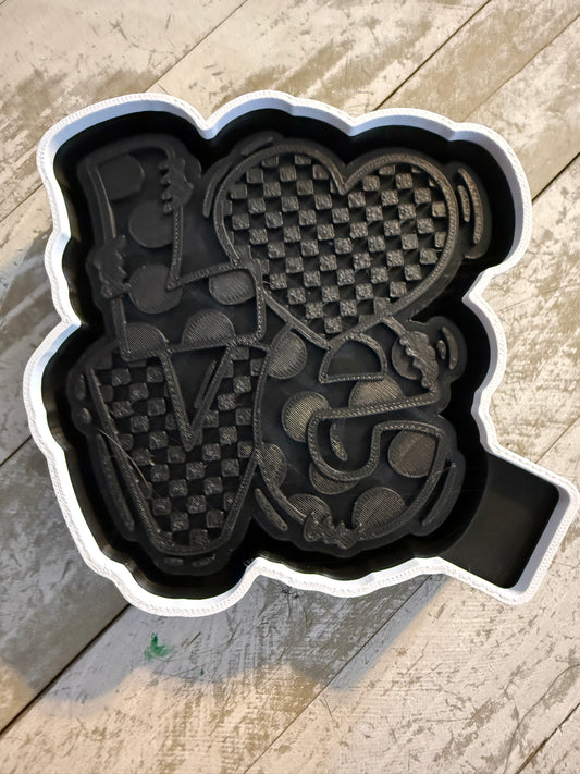 Love polka dots mold