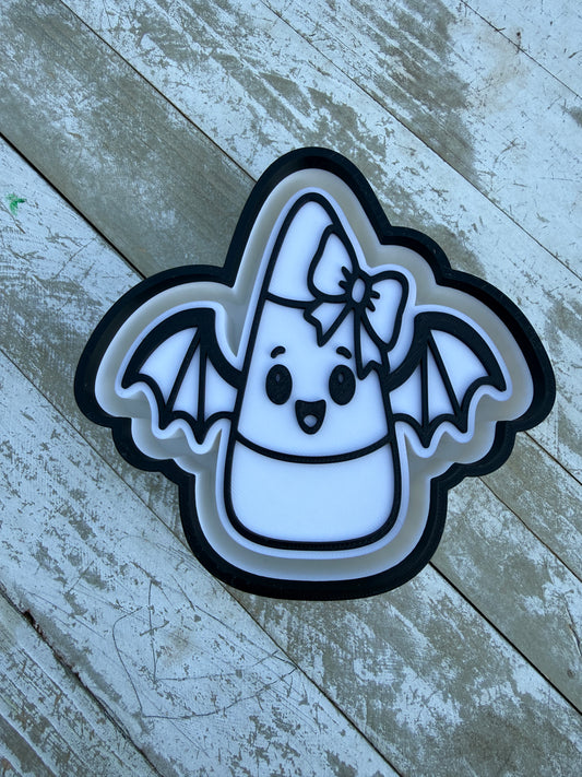 Candy corn bat mold