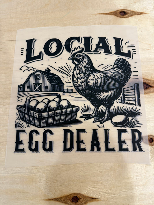 Local egg dealer transfer