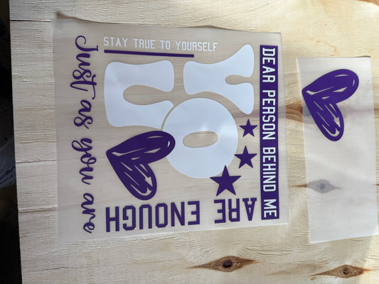 You are enough transfer