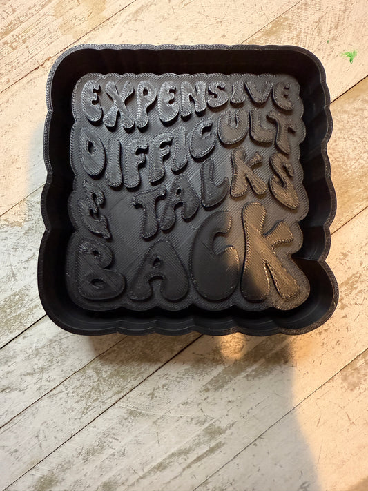 Expensive & talks back freshie mold