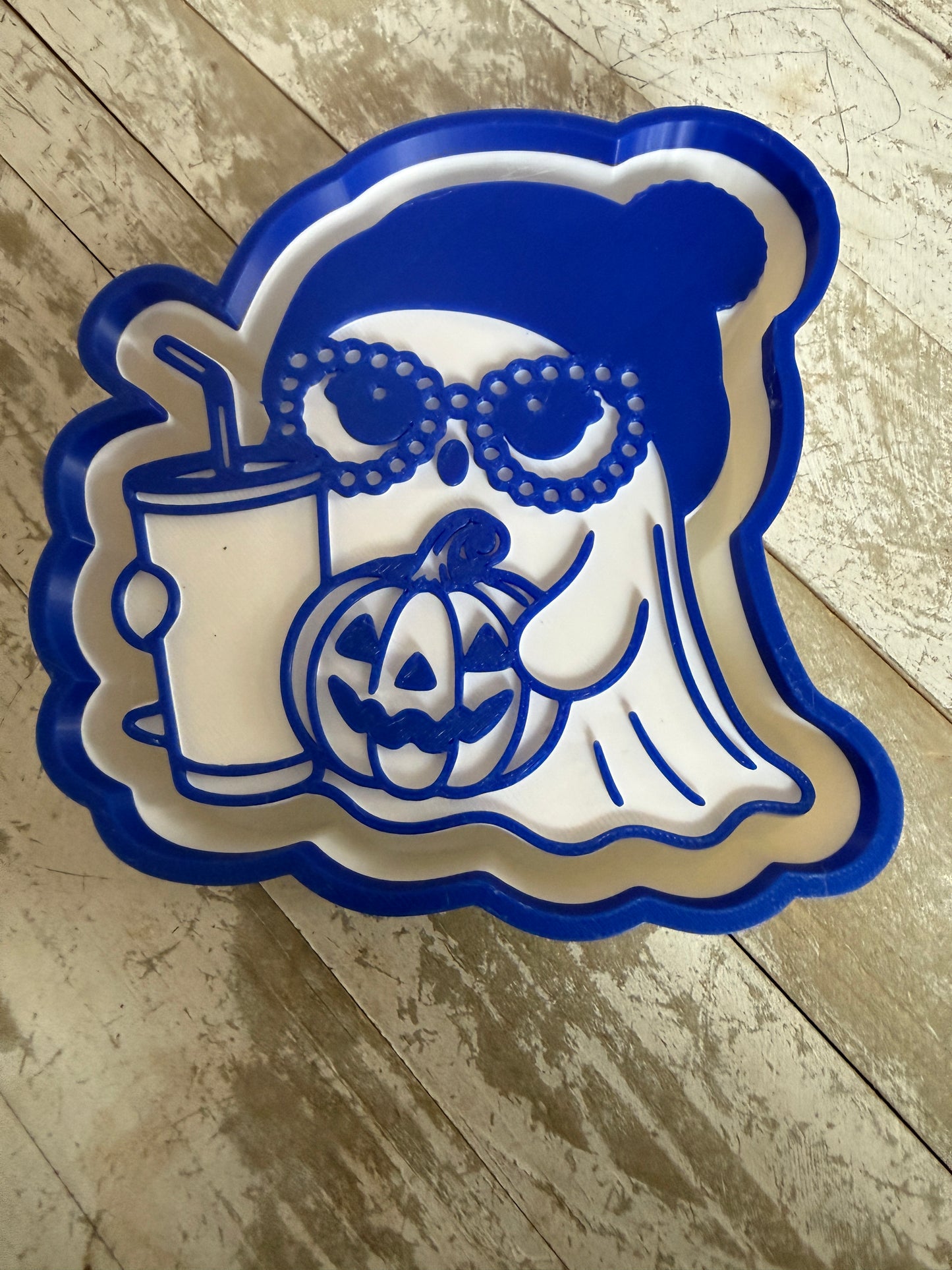 Ghost with beanie mold