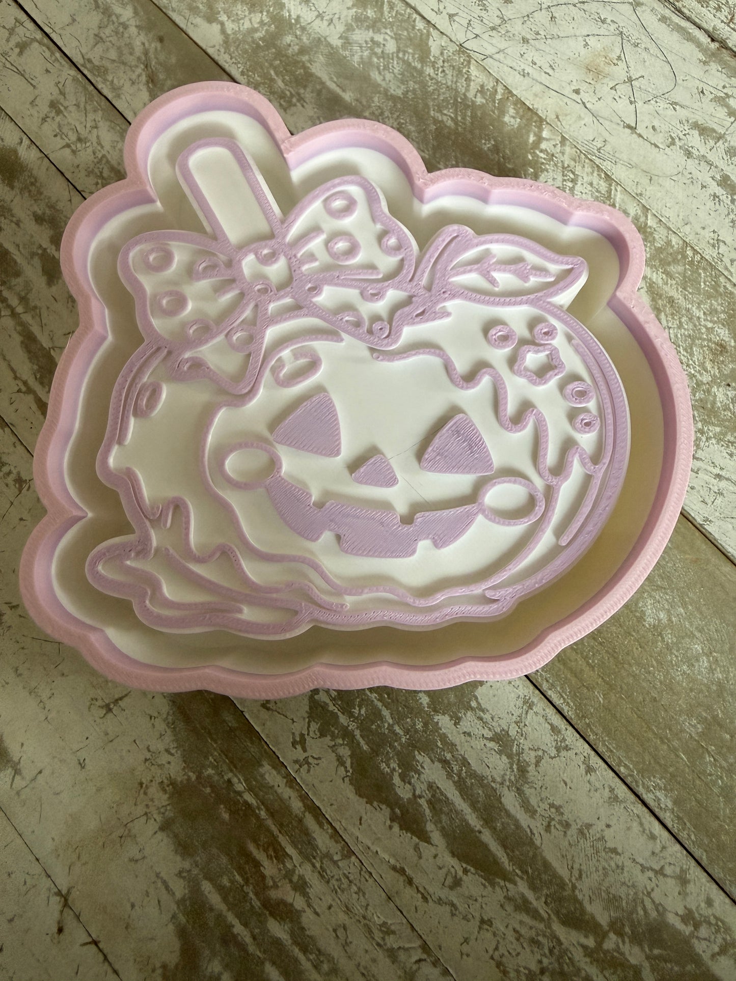 Carmel apple on a stick mold