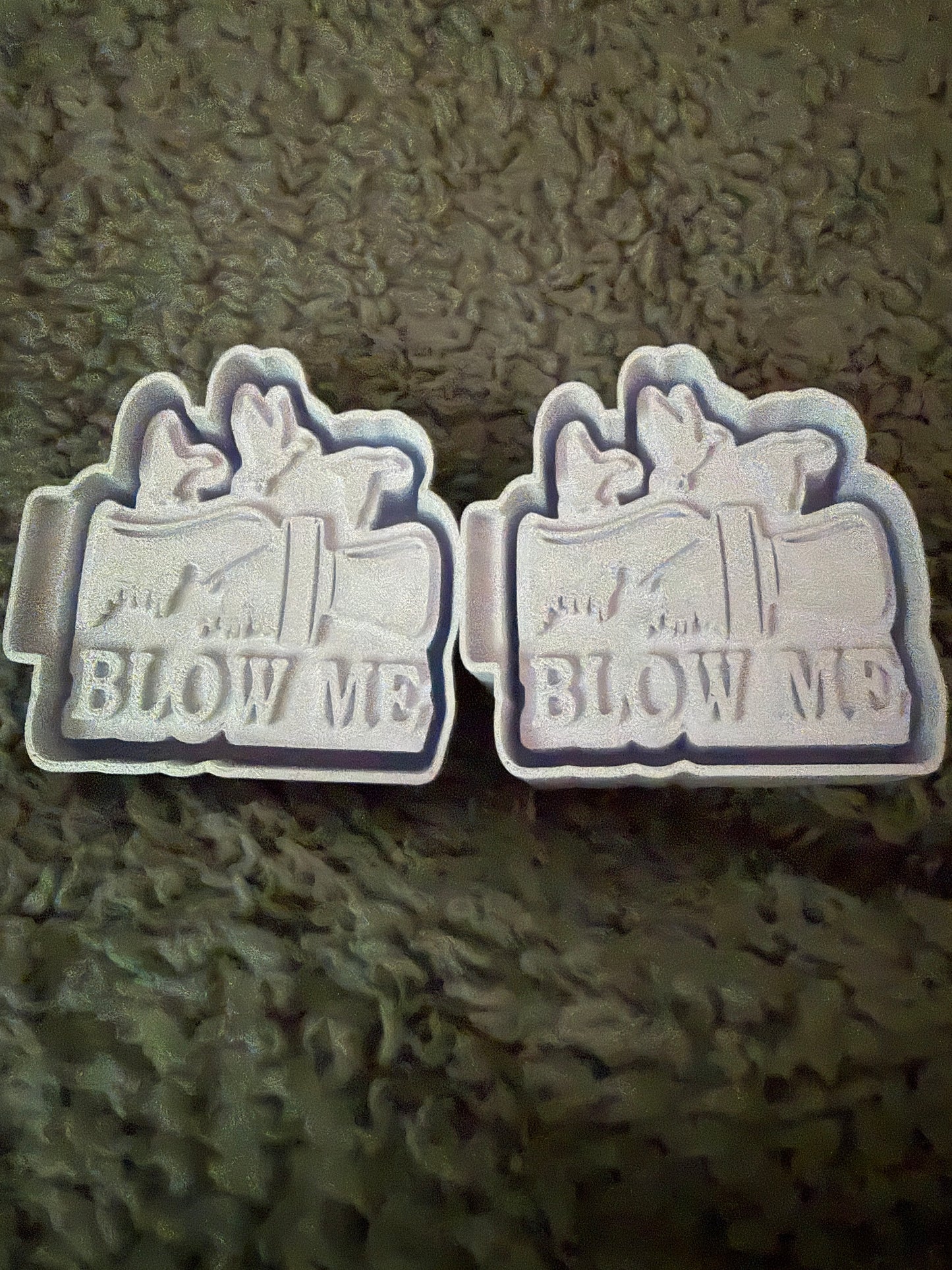 Blow me duck call vent clips
