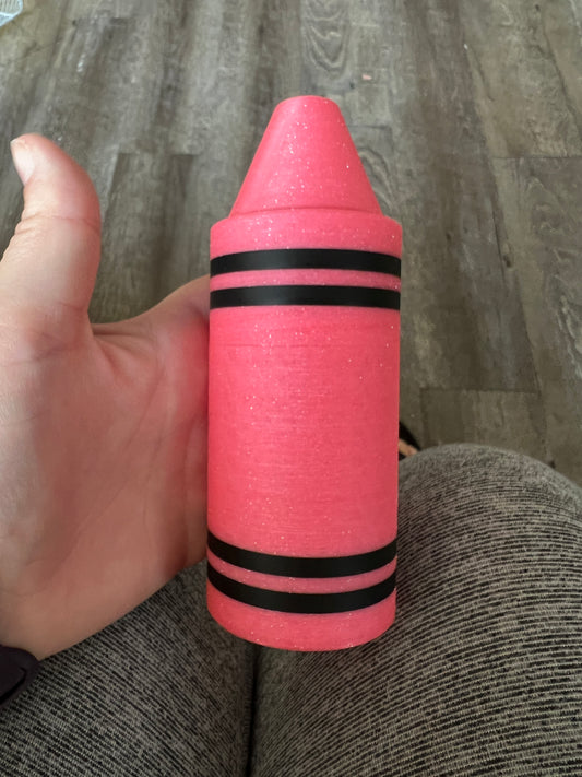 Crayon holder 3d printed