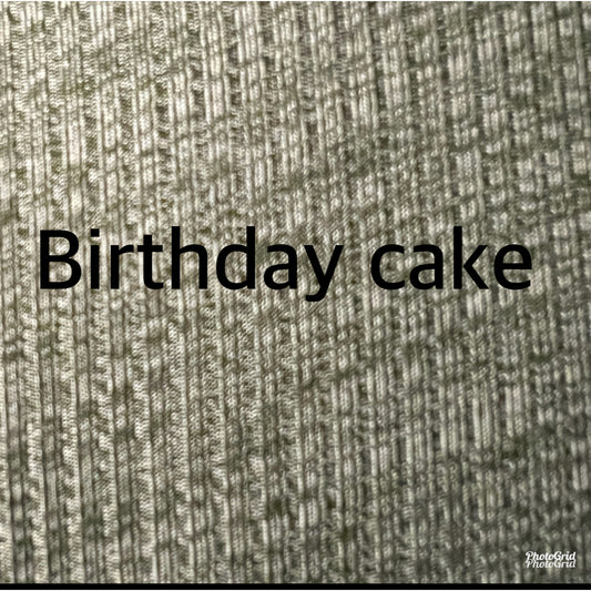 Birthday cake scented 8 oz beads