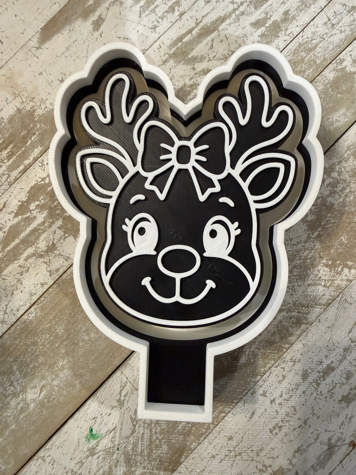 Girl reindeer mold