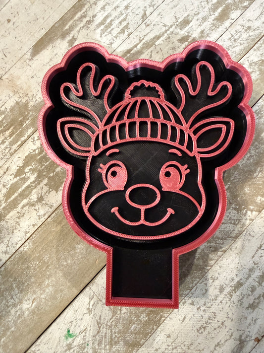 Boy reindeer mold