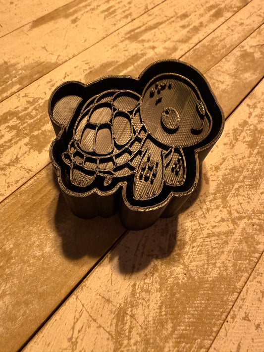 Cute turtle vent clip mold
