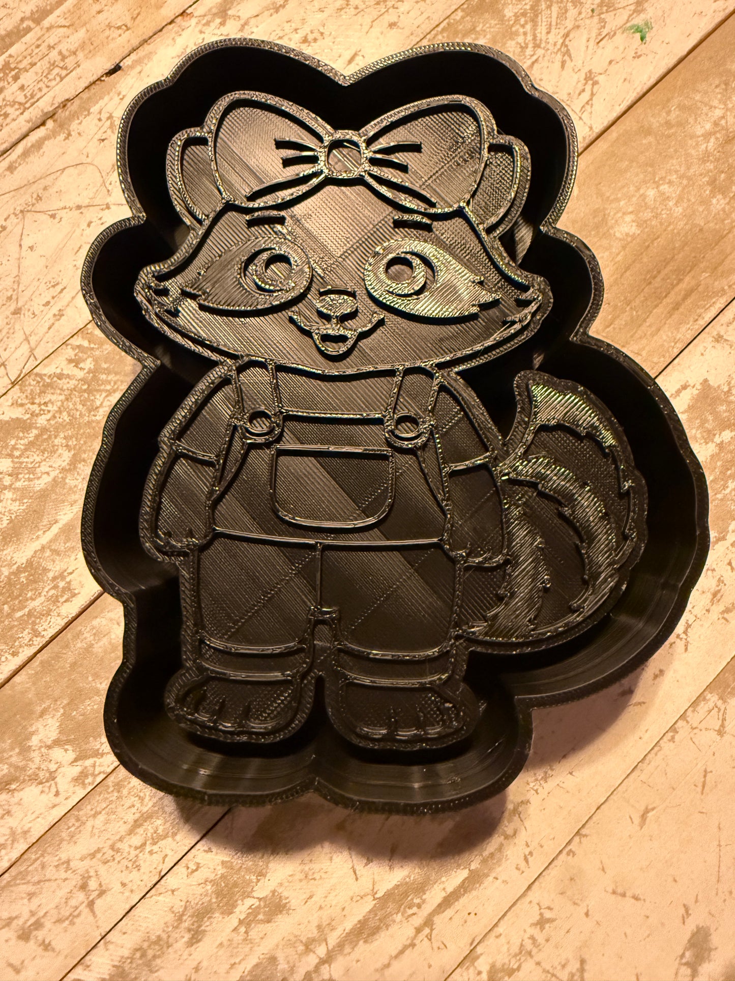 Raccoon girl mold
