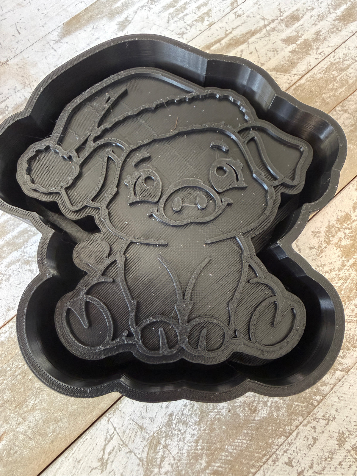 Santa pig mold