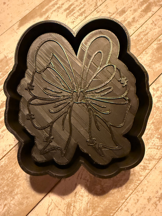 Bow with bunny ears mold
