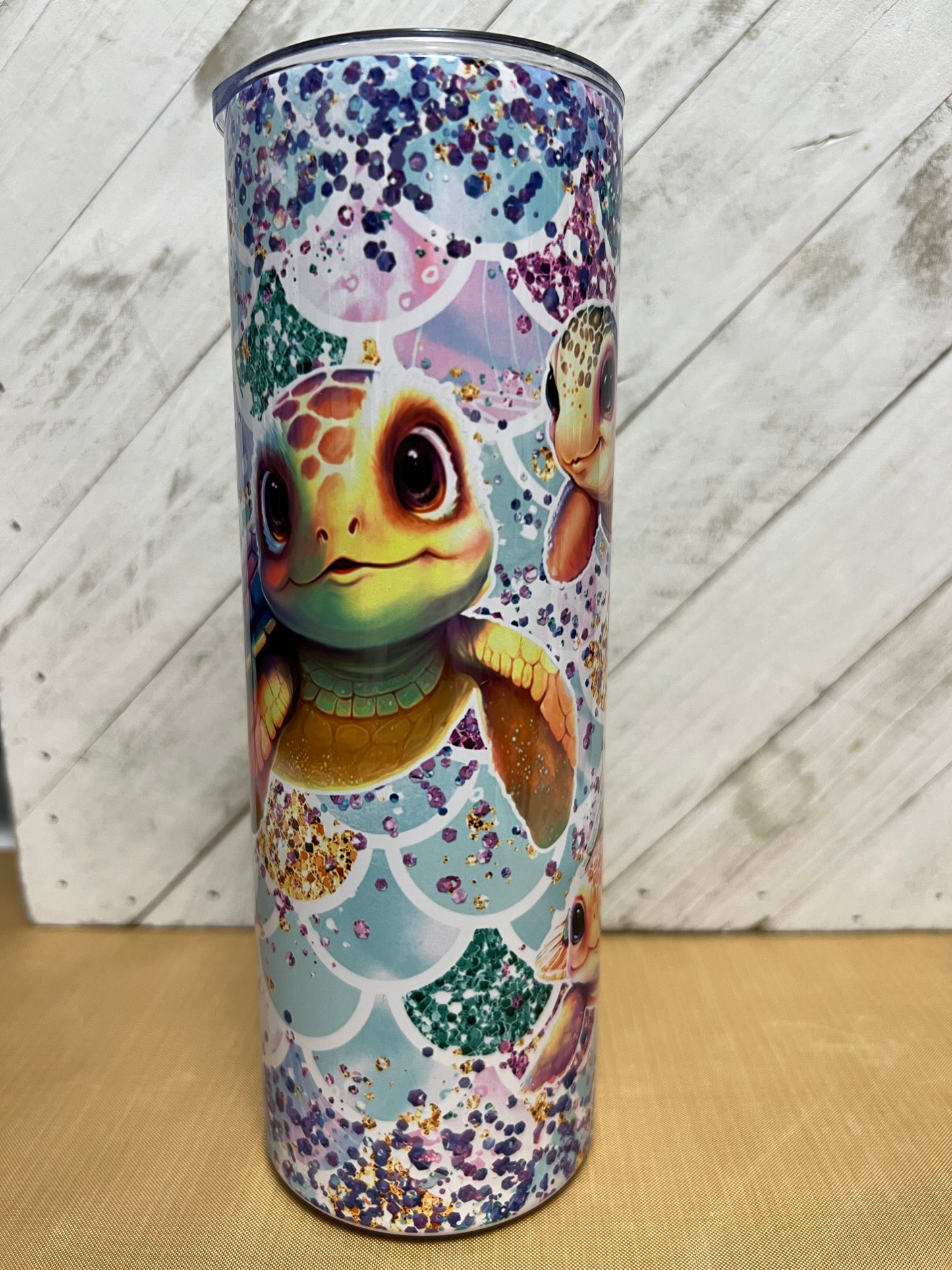 Giant Sea Turtle Tumbler