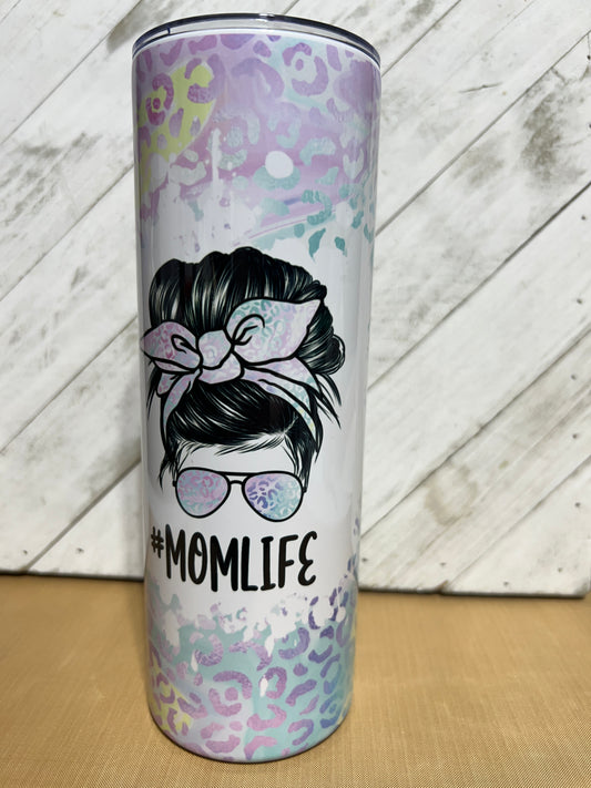 Momlife pastel leopard