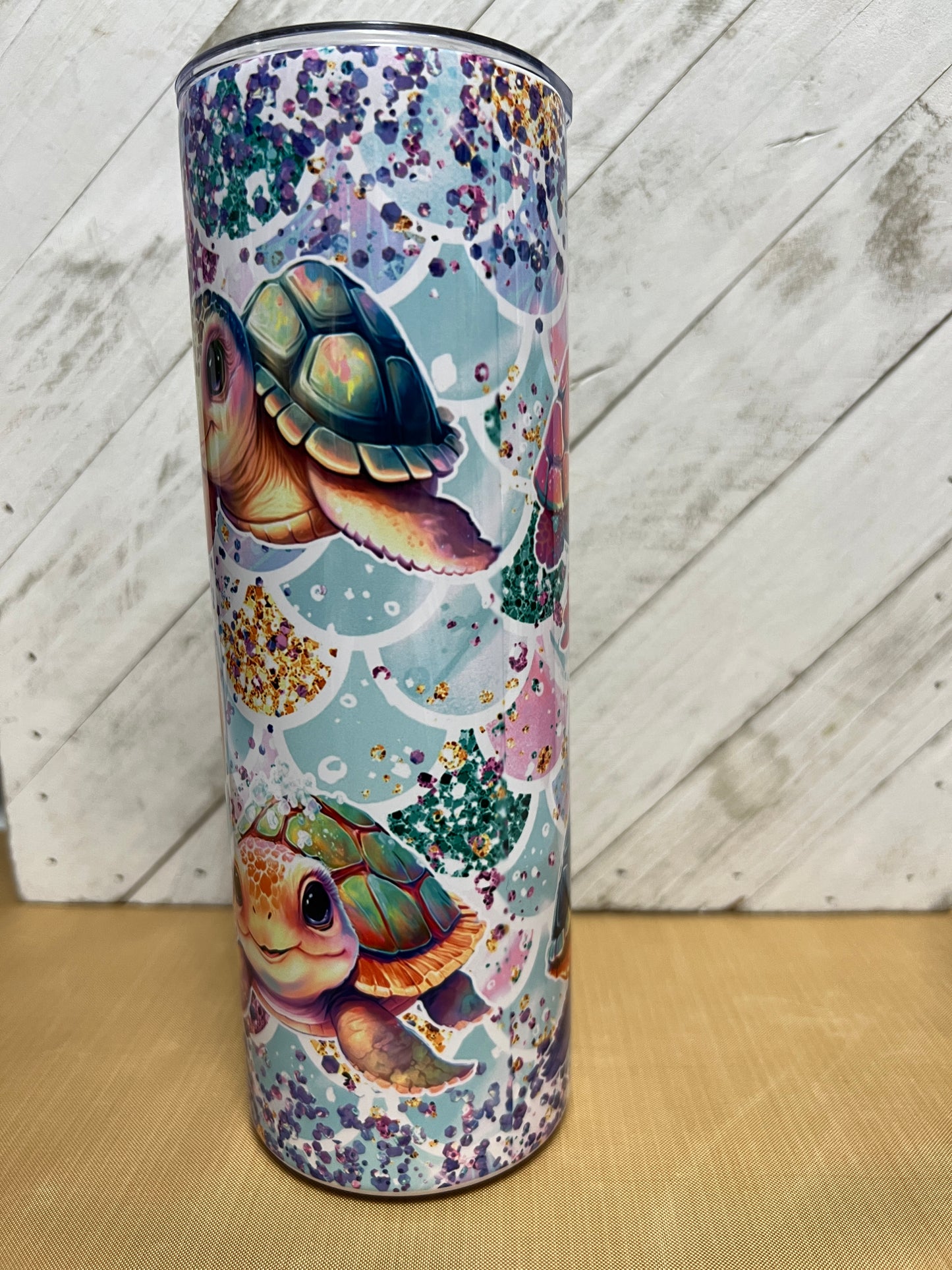 Giant Sea Turtle Tumbler