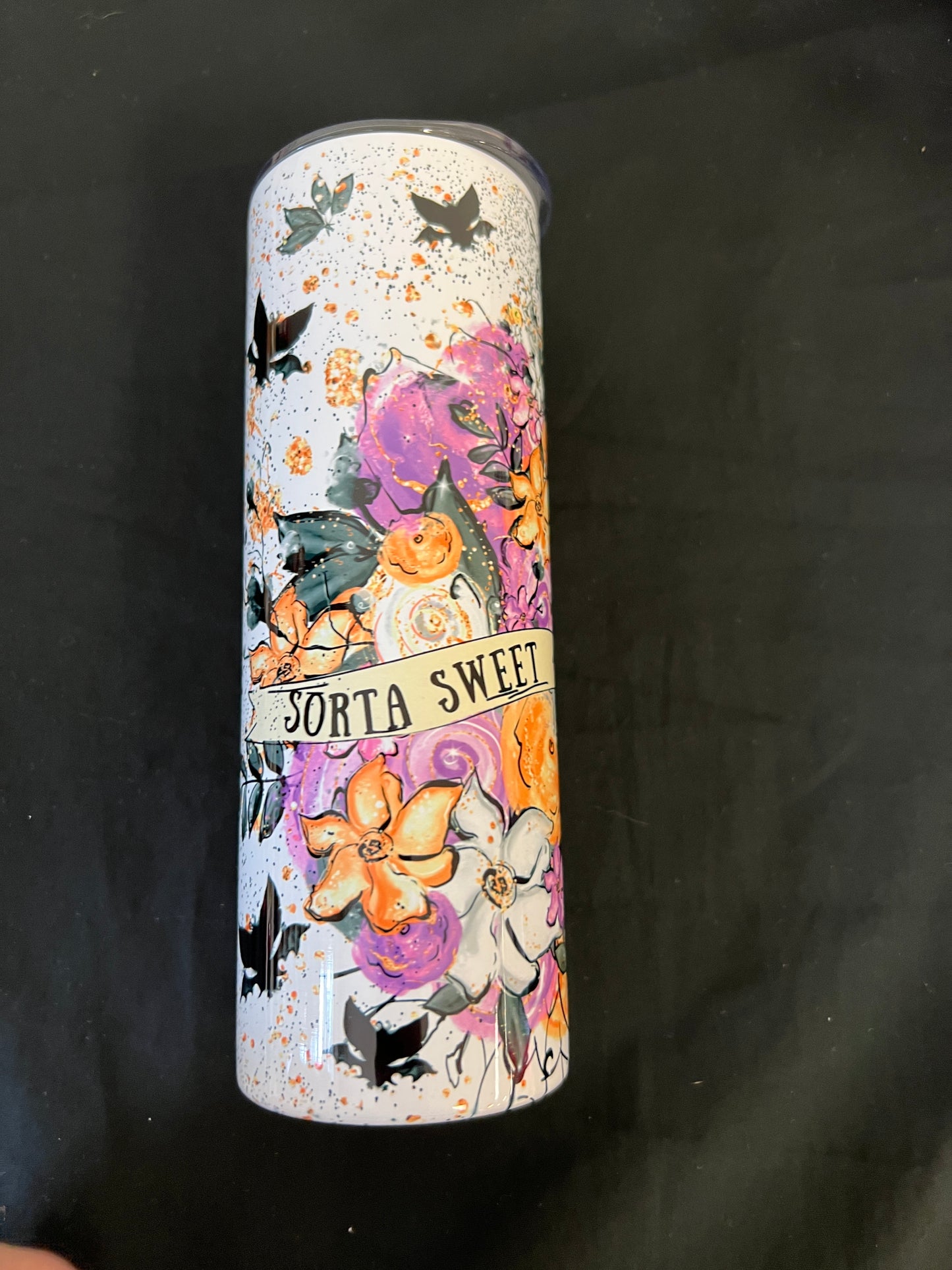 Sorta sweet sorta spooky tumbler