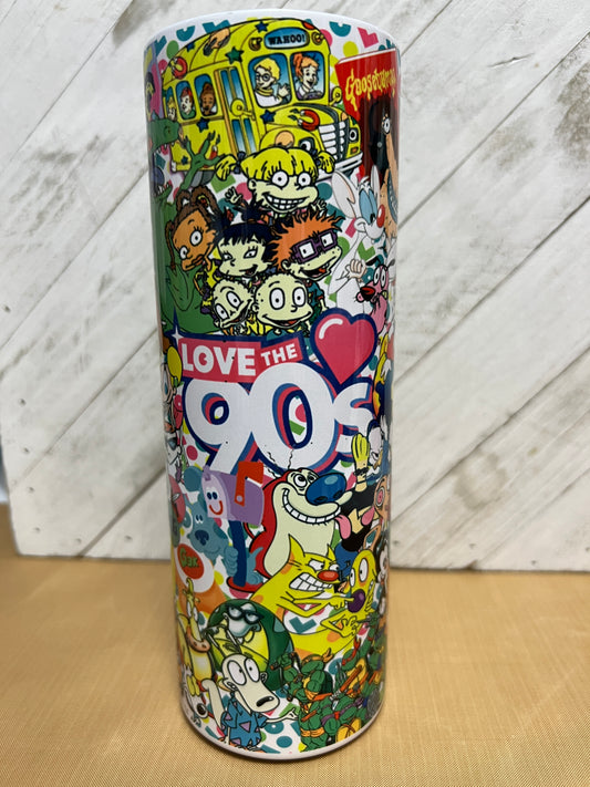 Love the 90s tumbler