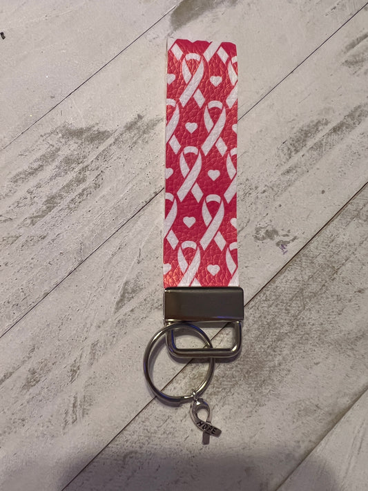 Breast Cancer Ribbons Key chain