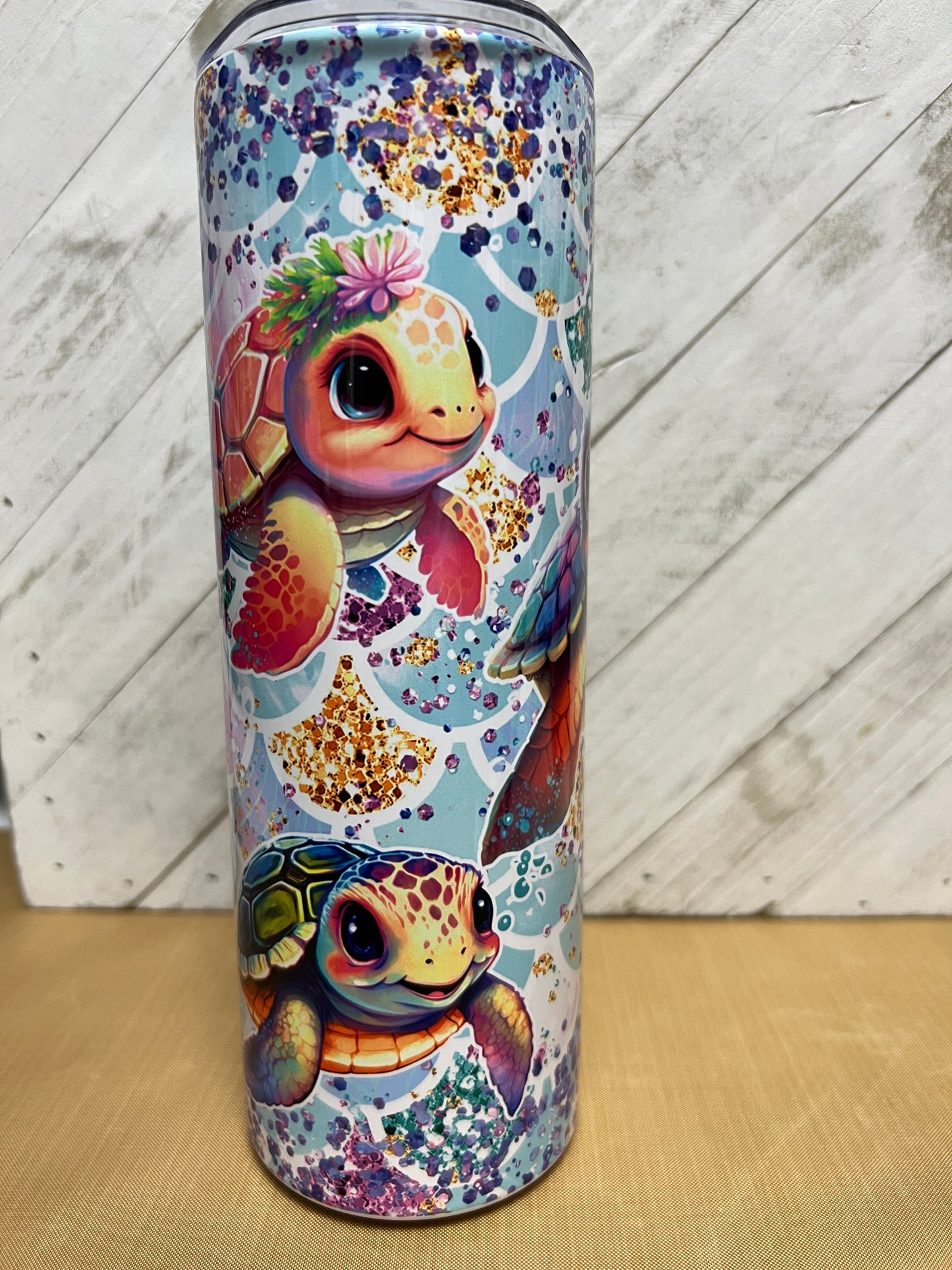 Giant Sea Turtle Tumbler