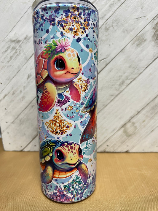 Giant Sea Turtle Tumbler
